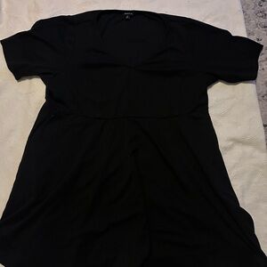 Torrid Studio Luxe Ponte Babydoll Dress | Black | Size 3 | Pockets